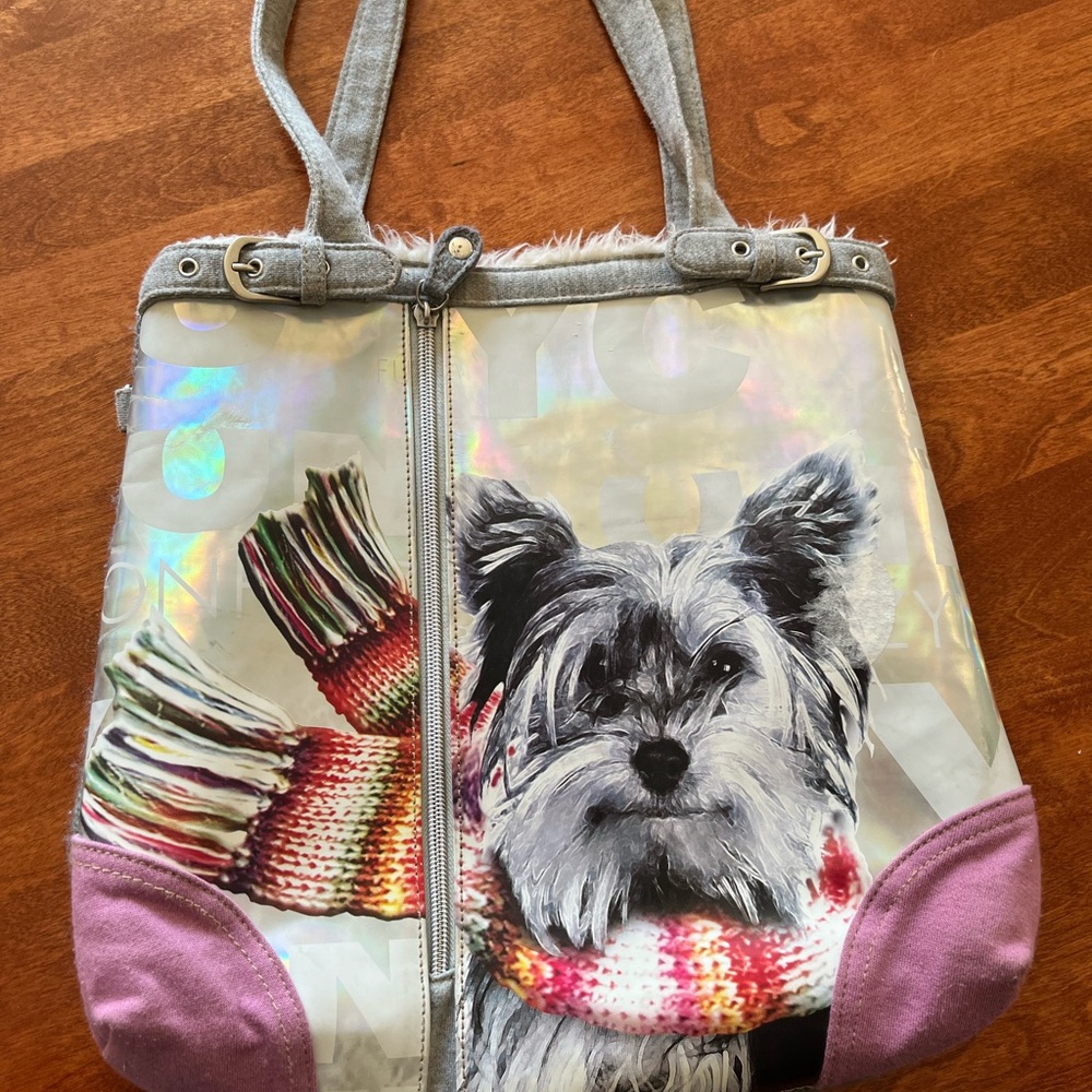 Fuzzy Nation Faux Fur Crossbody Bag